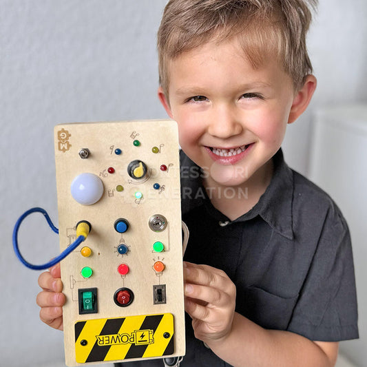 MontariToys™ DIY Wooden Busy Board